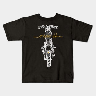 Ride it (Dark Color) Kids T-Shirt